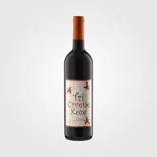 VINO CRVENO ERDEVIK TRI CRVENE KOZE 0.75L