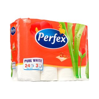 Perfex pure white troslojni toaletni papir 24 komada 8606102287039