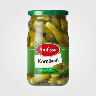 Amfissa kornišoni extra 680g