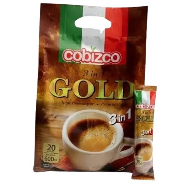 Cobizco 3-In-1 Gold Premix Coffee, 600G