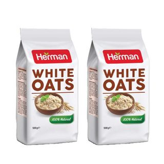 Herman 100% Natural White Oats, 500g