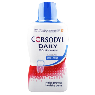 CORSODYL Daily Cool Mint Mouthwash, 500ml
