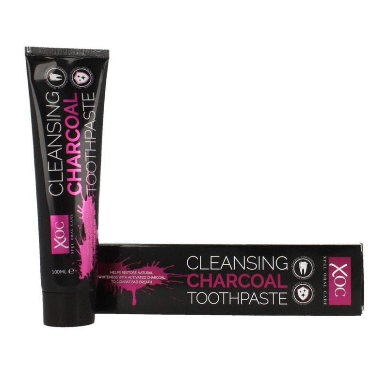 Xoc Cleansing Charcoal Tooth-Paste 100Ml X1 (With Brush)