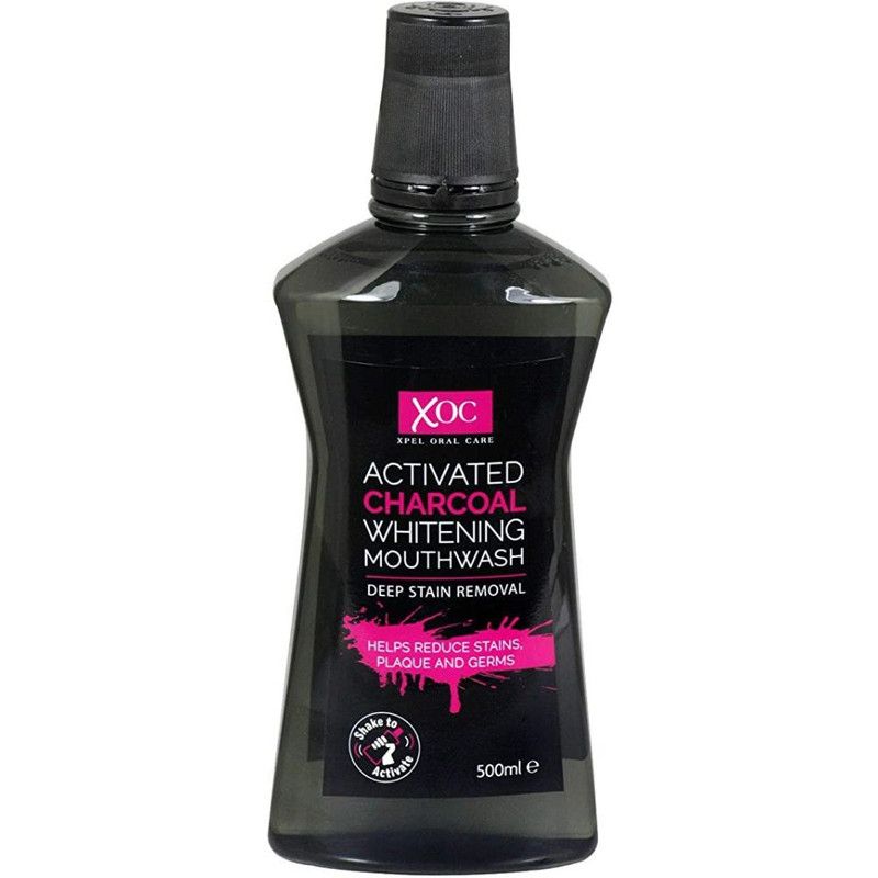 Xoc Charcoal Mouthwash 500Ml