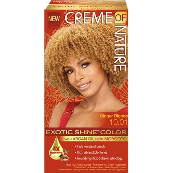 Creme Of Nature Exotic Shine Hair Colour 10.01 Ginger Blonde