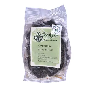 Bio suva sljiva 200g bioagros