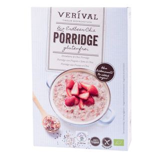 VERIVAL organic ovsena kaša jagoda, chia 360 GR