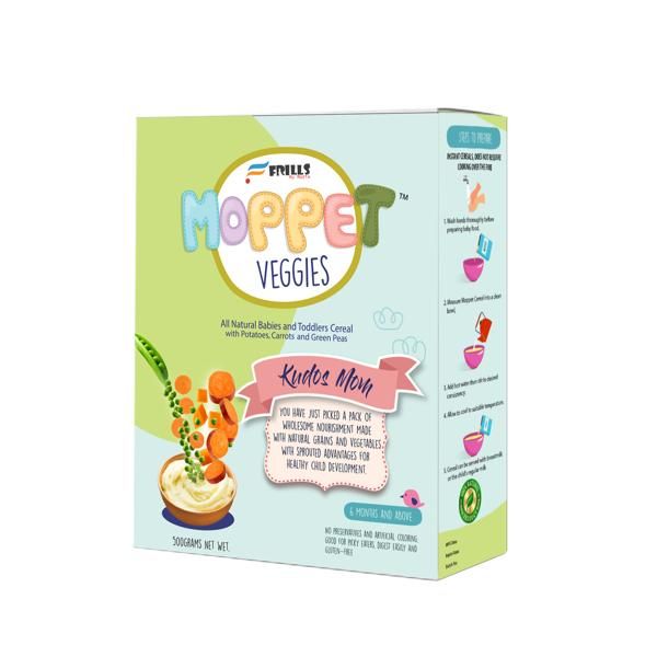 Moppet Veggies Baby Food 500G