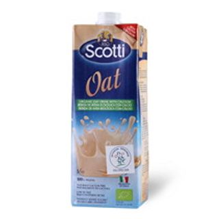 Boisson végétale d'avoine enrichi en calcium bio sans sucres ajoutés 1L - SCOTTI