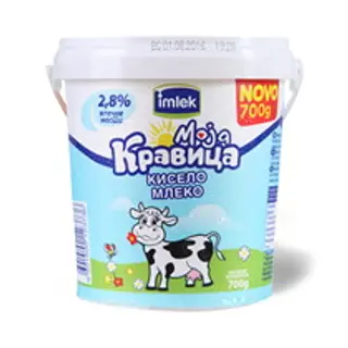 Kiselo mleko 2.8%mm Moja Kravica 700 g