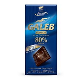 ČOKOLADA 100GR.CRNA 80% KAKAO PIONI (8602300225729)