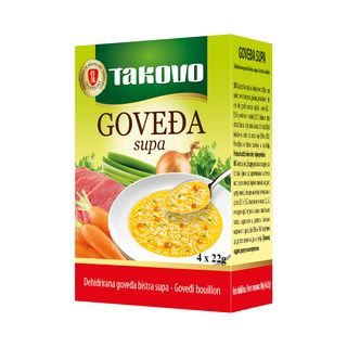 Takovo Govedja supa 4x22g