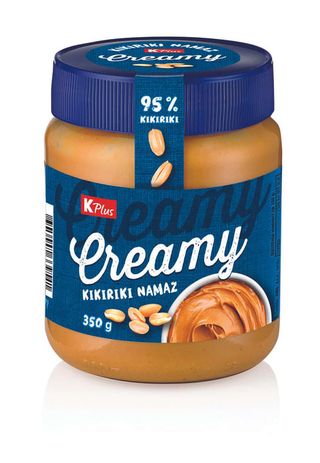K plus namaz kikiriki kremasti 350g k plus