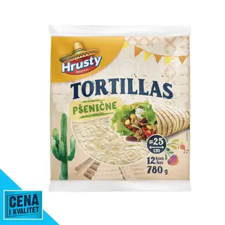 Hrusty tortilja latina 12/1 780g hrusty