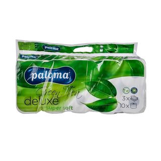 Paloma Deluxe Green Tea Super Soft Troslojni Toaletni Papir 10 Komada