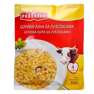 Podravka govedja supa sa zvezdicama 52g