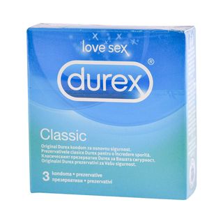 Durex kondomi classic, 3 kom.