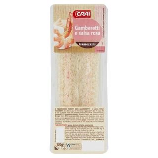 Crai Gamberetti e salsa rosa tramezzini 130 g