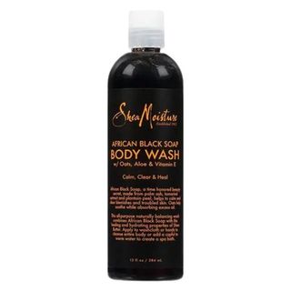 Shea Moisture African Black Soap Body Wash, 384ml