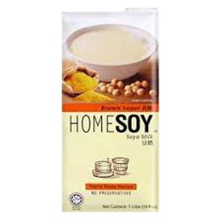 Homesoy Brown Sugar Soya UHT Milk, 1L