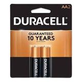 Duracell Alkaline AA Batteries, 2 Pieces