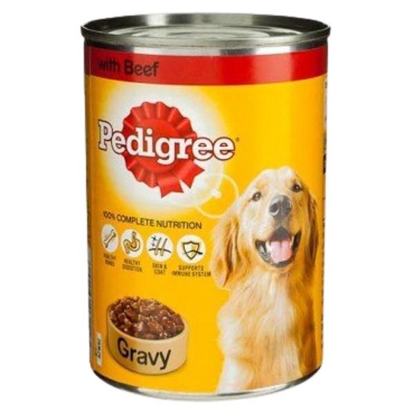 Pedigree Beef Gravy Dog Food, 400G