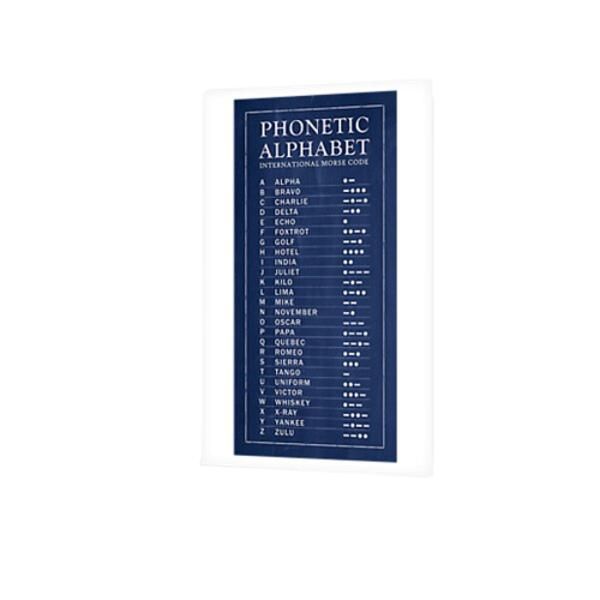 Phonetic Alphabet & Morse Code Gift Bag