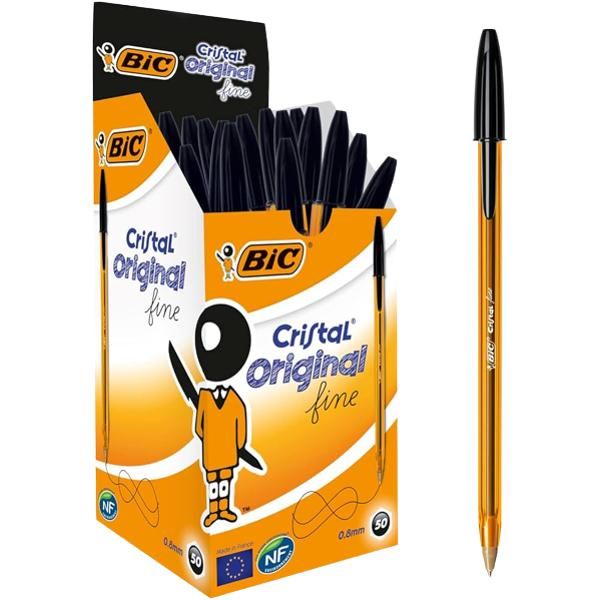 Bic Cristal Ultrafine Black