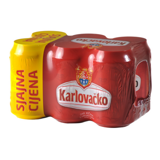 Pivo Karlovačko Limenka 6*0,33 L