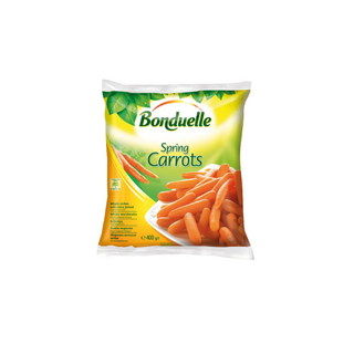 Carottes extra fines surgelées Bonduelle 400g
