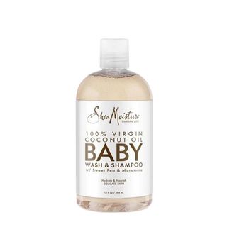 Shea Moisture Virgin Coconut Oil Baby Body Wash, 384ml