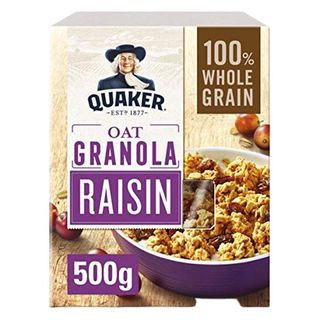 Вівсяна гранола з родзинками ТМ Quaker