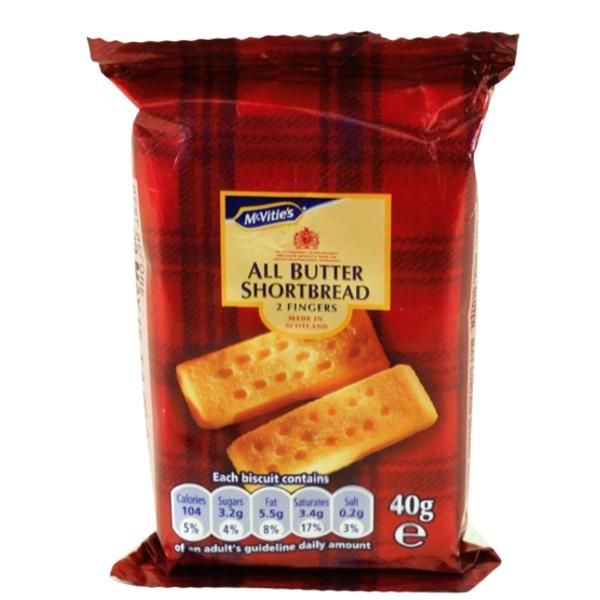 Mcvities Butter Shortbread 40G