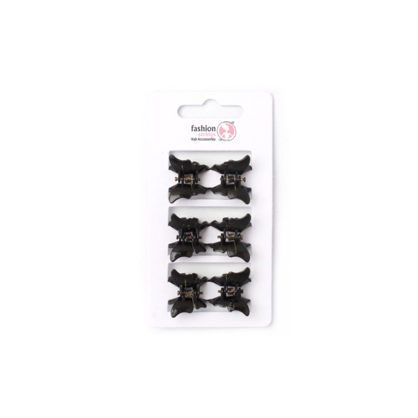 Mini Butterfly Black Hair Accessory