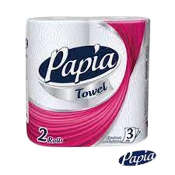 Papia 3 Ply Kitchen Towel-1 Roll
