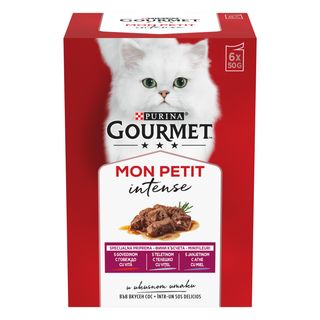 Purina Gourmet Hrana za Mačke s Meso, 6x50g