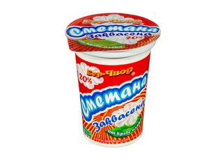 Бор Чвор Заквасена сметана 20% масленост 400 гр \ 00401865