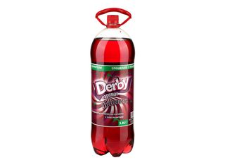 Derby Газирана напитка Вишна 3л PET 0%п 0%з 3L \ 02303417