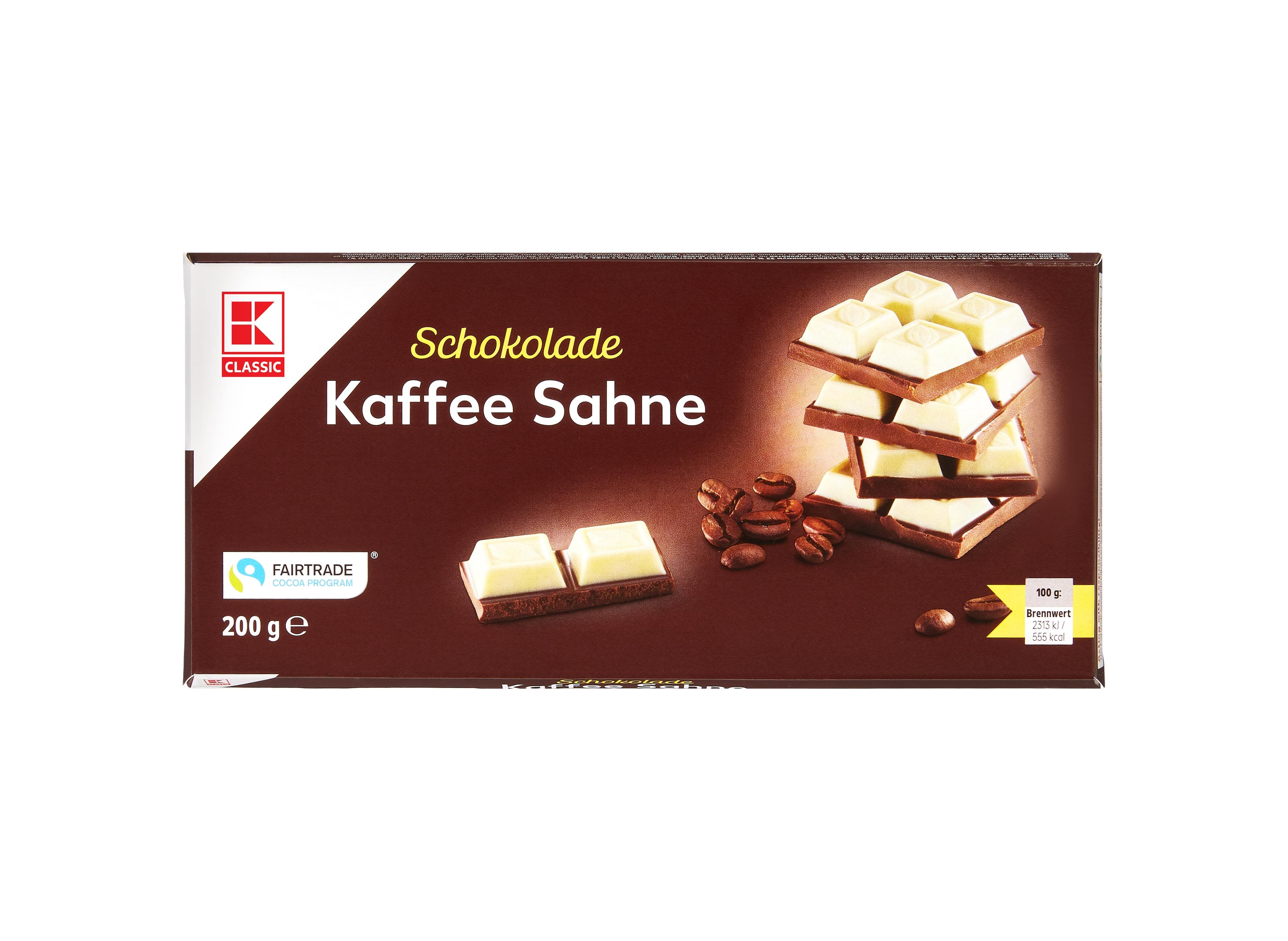 K-Classic шоколад с кафе и сметана  200g