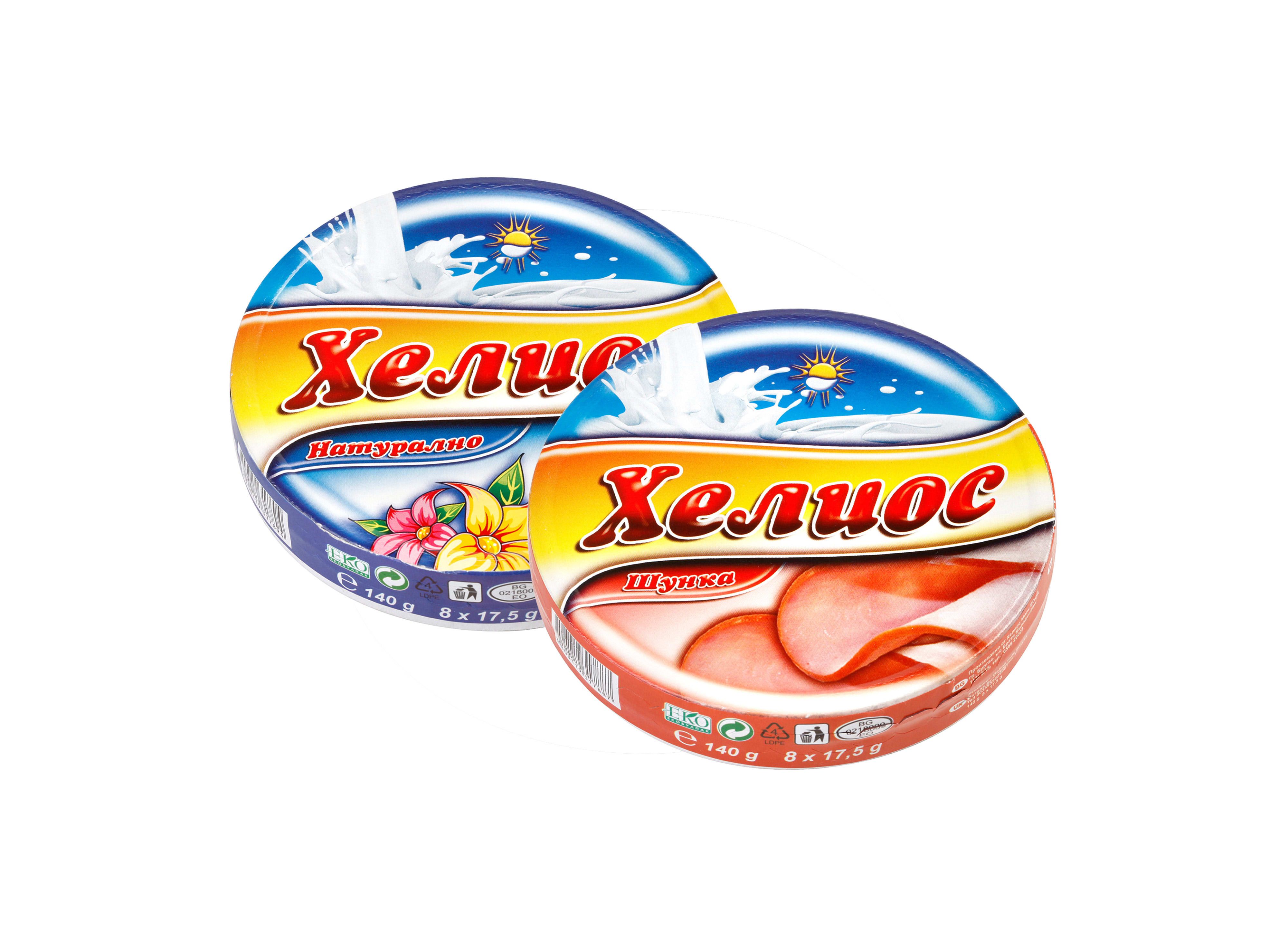 Хелиос Топено Сирене Натурално Сект. 140G