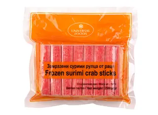 Сурими Рулца от раци замразени 250 г 250g \ 00035301