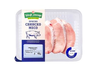 Шеф Месар, Свинскo каре без кост нарязано,400г \ 00090500