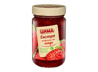 Цима Екстра конфитюр 45% плод малина 360г 360g \ 03300771