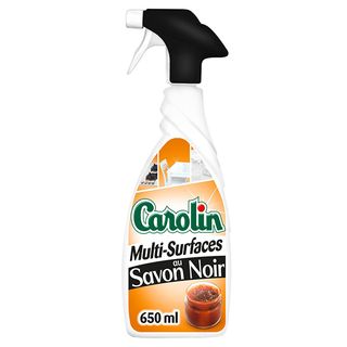 Spray nettoyant ménager multi-surfaces au savon noir 650ml - CAROLIN
