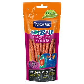 Tarczyński Gryzzale Kabanoski z szynki z cielęciną 90 g