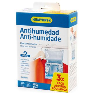 CABIDE ANTI HUMIDADE HUMYDRY INODORO 3X450G