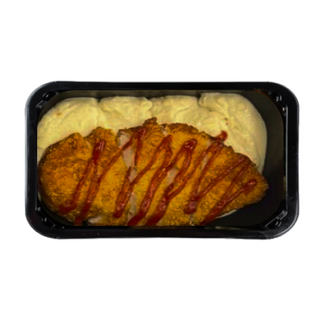 Шницель куриный с картофельным пюре