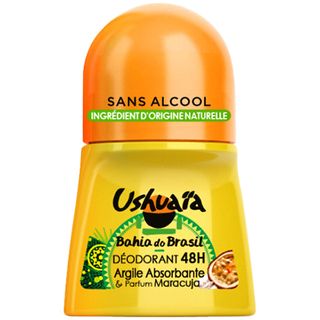 Déodorant roll-on 48h Argile Absorbante et Parfum Maracuja 50ml - USHUAIA