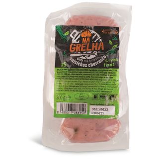 SALSICHAS CHURRASCO FINAS ERVA 200G