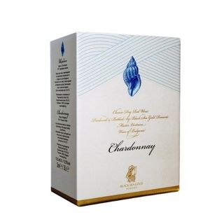 вино бяло Раковина шардоне 3л (258046)